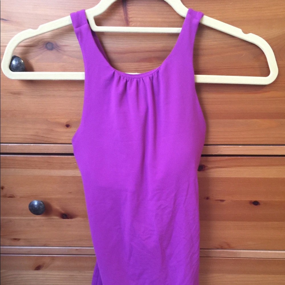 Lucy cross-cross back athletic top